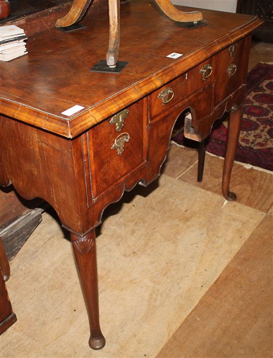 Walnut serving table(-)